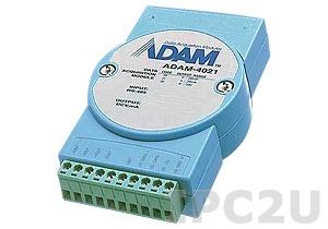 ADAM-4021-DE Модуль вывода, 1 канал аналогово вывода, Modbus ASCII
