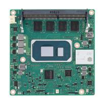 SOM-6883C5A-S5A1 Процессорная плата COM Express Compact Type 6, Intel Core i5-1145G7E, 8Гб DDR4, 3DP, 3xDDI, GbE LAN, 2xCOM, 4xUSB 3.2, 8xUSB 2.0, 5xPCIe x1, 8.5-20VDC-in, 0...+60C