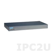EKI-1526TI-VDC-CE Ethernet сервер последовательных интерфейсов, 16xRS-232/422/485 разъем DB9 Male, 2xLAN, 12...48В DC, -40...+75C