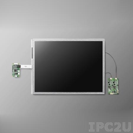IDK-2112R-K2SVA2E 12,1&quot; LCD 800 x 600 Open Frame дисплей LED, 1200нит, резистивный сенсорный экран (USB), LVDS