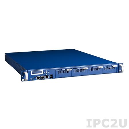 FWA-3231-00A1E Сервер сетевой безопасности, поддержка процессоров Intel Xeon E3 series/Intel Core Haswell, C226, 4xDIMM DDR3 1333/1600 ECC, 2xGbE LAN, Handle 4xNMC, 1x3.5&#039; или 1x2.5&quot; SATA HDD/SSD, CF или CFast, mSATA, VGA, 3xUSB, COM, 2xPCIe, питание PSU (1+1)