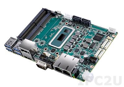 MIO-5373UL-U3A1 Процессорная плата формата 3.5&quot; Intel Core i3-8145U 2.1ГГц, DDR4, 32Гб eMMC, LVDS/HDMI_LITE/DP/eDP, 2xGbE LAN, 2xCOM, 4xUSB 3.1, 2xUSB 2.0, CAN, GPIO, Audio