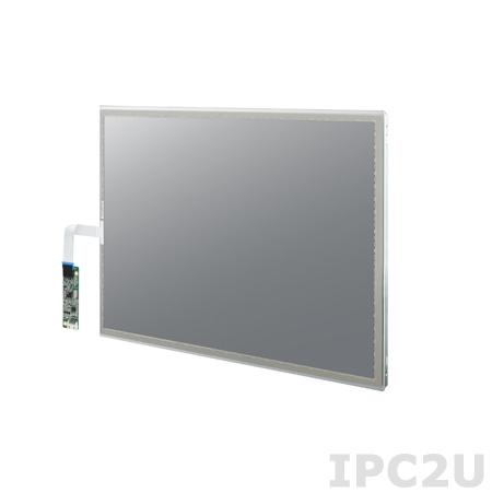 IDK-1119R-35SXA1E 19&quot; LCD 1280 x 1024 Open Frame дисплей LED, 350нит, резистивный сенсорный экран (USB), LVDS