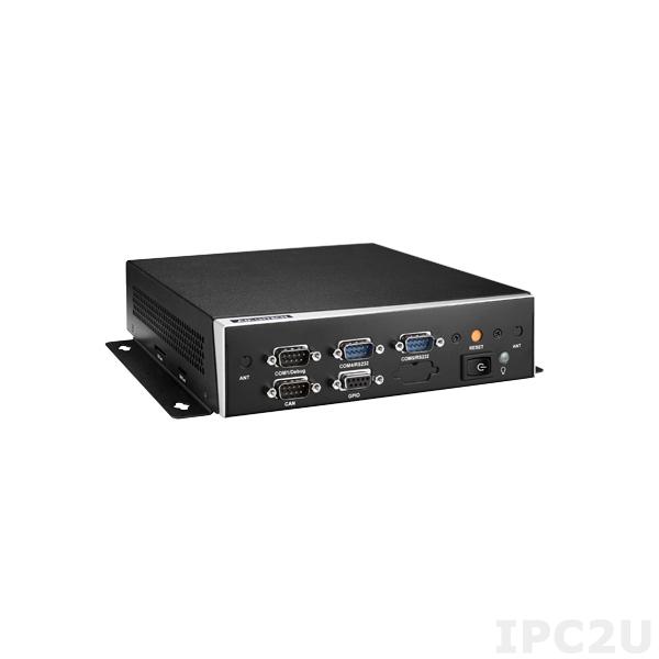 EPC-R6410CQ-VAA1E Встраиваемый компьютер, NXP ARM Cortex-A9 i.MX6 Dual/Quad 1ГГц, 2Гб DDR3, 8Гб eMMC Flash, VGA, HDMI, 1xGbE LAN, 3xRS-232, 1xRS-232/422/485, 6xUSB 2.0, 1xCAN, 8xGPIO, SD слот, UART, Mini-PCIe, M.2, питание 12В DC