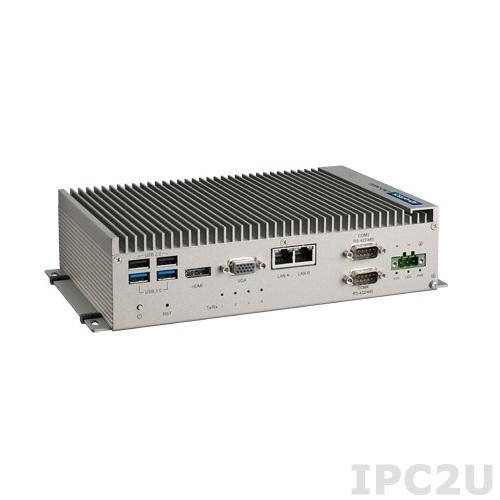 UNO-2483G-4C3AE Встрaиваемый компьютер с CPU Intel Celeron 2980U, 4Гб RAM, VGA, HDMI, 4xGB LAN, 4xCOM, 2xUSB 2.0, 2xUSB 3.0, 2x mPCIe, Audio, IP40, -20...60C