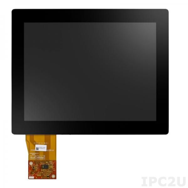 IDK-1110P-50XGB1 10.4&quot; LCD 1024 x 768 XGA Open Frame дисплей LED, 500нит, проекционно-емкостный сенсорный экран (USB/RS232/I2C), интерфейс LVDS