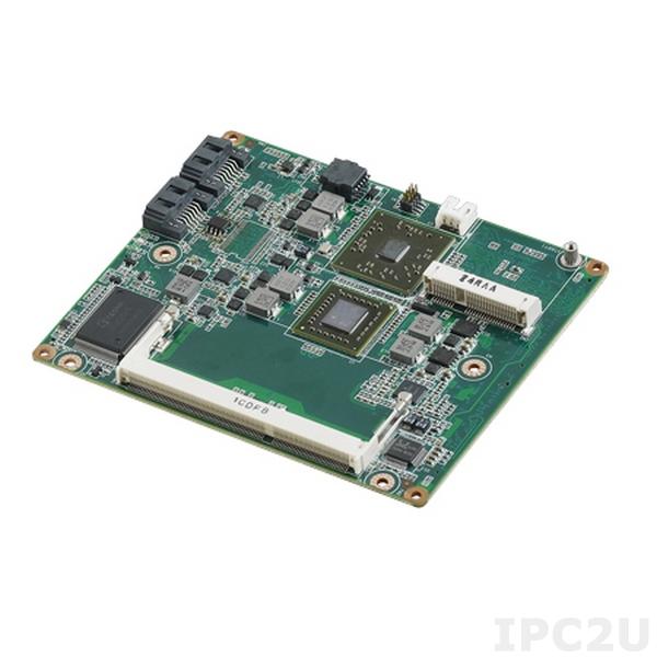 SOM-4466T-M0A1E Процессорная плата ETX с AMD T16R 615МГц, чипсет AMD A55E, до 4Гб DDR3-1066 SO-DIMM, TTL 18bit, VGA+LCD, LAN, 2xCOM, 4xUSB 2.0, 2xSATA, mSATA, 2xIDE, SMBus, I2C, 4xPCI, Audio