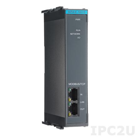 APAX-5070-BE Модуль коммуникационный, 2xRJ-45, MODBUS/TCP