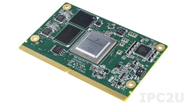 ROM-5620WU-OEA1E Процессорная плата SMARC 2.0/2.1, i.MX 8QuadXPlus, 2Гб LPDDR4, 16Гб eMMC, 2x24-bit LVDS/1x48bit LVDS, 3xUART, 2xGbE LAN, 2xCANm 1xUSB 3.0, 2xUSB 2.0, SD ckjn, 4xI2C, 2xSPI, PCIe 3.0, 5VDC-in, -40...85C