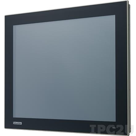FPM-217-R8AE Промышленный 17&quot; LCD LED монитор с резистивным сенсорным экраном (интерфейс USB), 1280x1024, яркость 300 кд/м2, VGA, HDMI, DP, адаптер питания 100-240В AC 60Вт, IP66 по передней панели