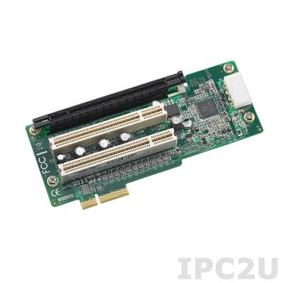 AIMB-R43PF-21A1E Объединительная Riser плата PCIe x4 в 2xPCI + 1xPCIe x16 A101-2