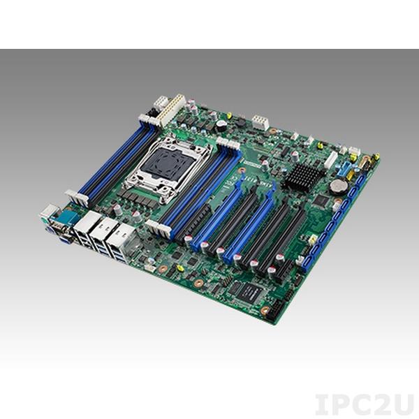 ASMB-813I-00A1E Серверная процессорная плата ATX с поддержкой Intel Xeon E5-2600 v3/v4, чипсет Intel С612, до 256Гб DDR4, VGA, 2xGb LAN, 8xSATA 3.0, 5xUSB 2.0, 6xUSB 3.0, 2xRS-232, 1xPS/2, GPIO, 2xPCIe x16, 1xPCIe x8, 1xPCIe x4, 1xPCIe x1