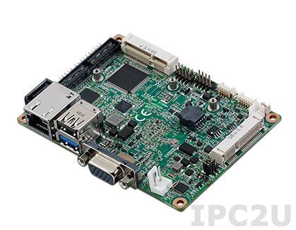MIO-2263E-S3A1E Процессорная плата Pico-ITX с Intel Atom E3825 1.33ГГц, DDR3L, 18/24-bit LVDS/VGA, GB LAN, 2xCOM, 4xUSB 2.0, слот Mini PCIe половинного размера, SMBus, mSATA, MIOe, Audio