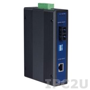 EKI-2541SI-AE Конвертер Ethernet в SM оптоволокно Single-Mode SC Type, -40...+75C