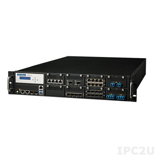 FWA-6170Q-00A1R Сервер сетевой безопасности 2U, поддержка 2x Intel Xeon Scalable, чипсет Intel C622, до 1563Гб DDR4 2133/2400/2666MHz, 2xPCIe x8, 8xNMC, 2 x 2.5&quot; HDD/SSD, 2 x M.2 2280, источник питания (1+1)