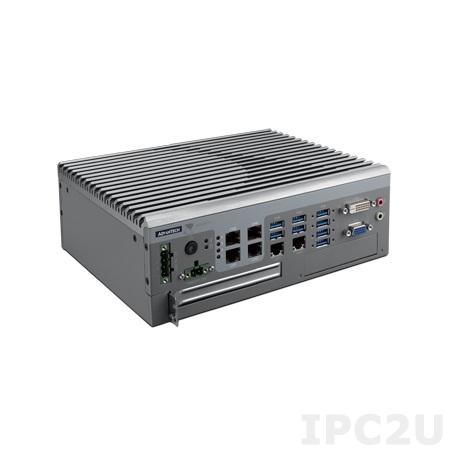 AIIS-5410P-U0A1E Компактный компьютер c Intel Core-i7-6822EQ, до 32Гб ОЗУ DDR4, 2xGB LAN, 4xRJ45 с PoE, GPIO, 8xUSB 3.0, 1xCFast, 1xVGA, 1xDVI, 9 - 36В DC
