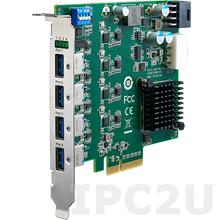 PCIE-1154-AE PCI Express x4 адаптер 4xUSB 3.0 Host