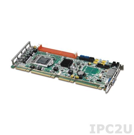 PCE-5126QG2-00A1E Процессорная плата PICMG 1.3, разъем LGA1155 для Intel Core i7/i5/i3, Intel Q67, с DDR3, 2xGB LAN, 2xCOM, 9xUSB, SATA III