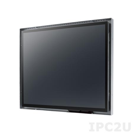 IDS31-190-P35DVA1E 19&quot; LCD 1280 x 1024 Open Frame дисплей, 350нит, VGA, DVI-D, вход питания 12В DC, экранное меню, проекционно-емкостной сенсорный экран (RS-232/USB)