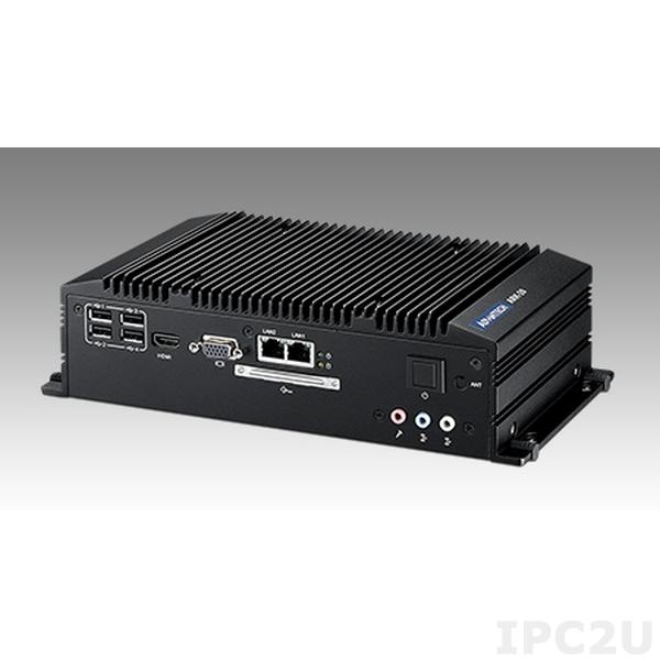 ARK-20-S8A1E Компактный компьютер c Intel Atom D2550 1.86ГГц, 2Гб DDR3, VGA, HDMI, 2xGb LAN, 4xCOM, 6xUSB, Audio, 500Гб 2.5&quot; SATA HDD, Mini-PCIe