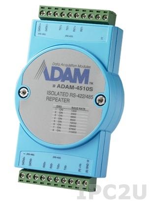ADAM-4510S-EE Повторитель RS-422/485, с изоляцией, -10...+70С
