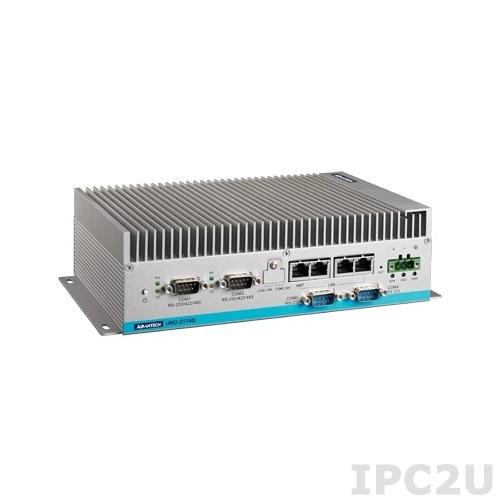UNO-2174G-C54E Встраиваемый компьютер c Intel Celeron M847 1.1ГГц, 4Гб DDR3 SDRAM, DVI/DP/HDMI, 4xGB LAN, 2xRS-232, 2xRS-232/422/485, 6xUSB, Audio, 2xMini-PCIe