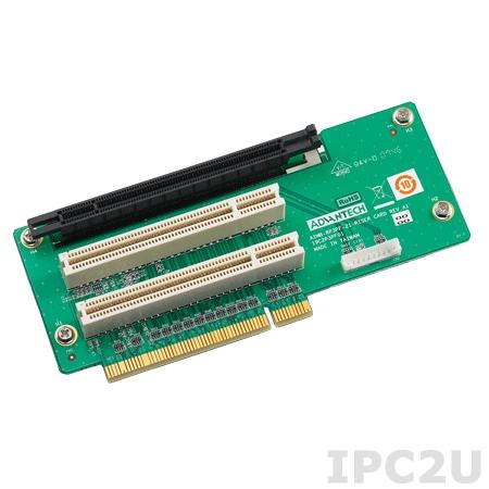 AIMB-RP3PF-21A1E Объединительная Riser плата PCI + 2xPCI + PCIe x16